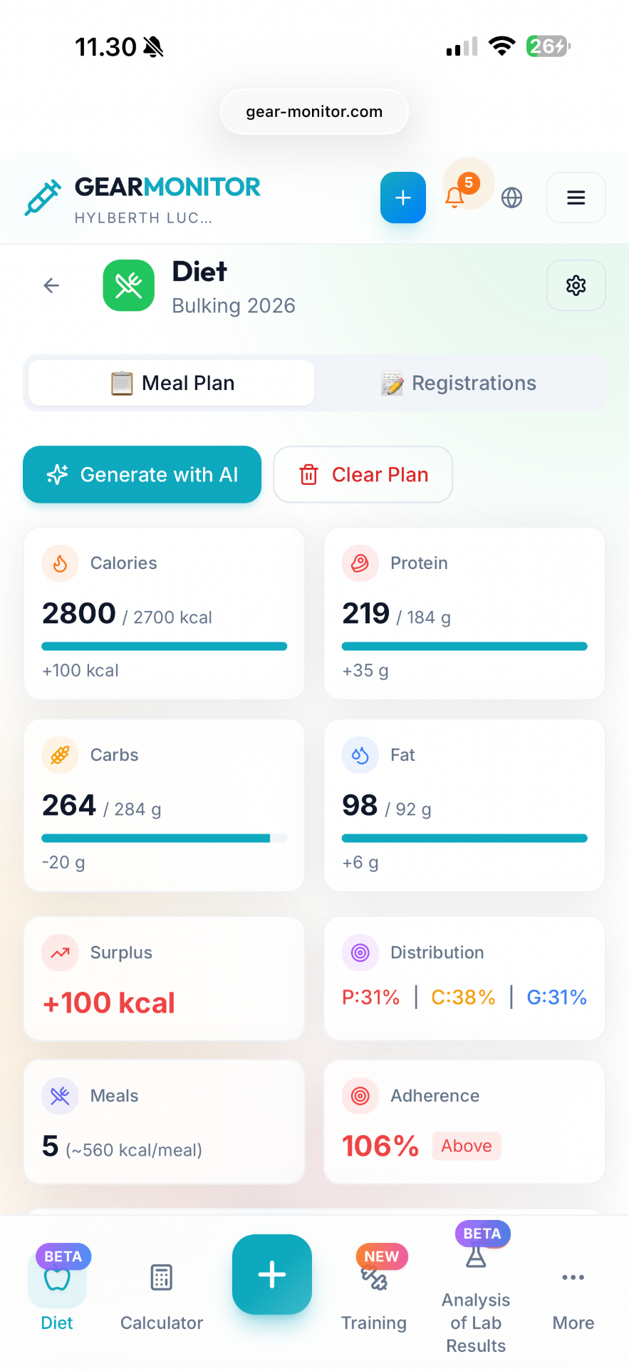 Fit Monitor MyFit Monitor - Track Your Protocols Intelligently